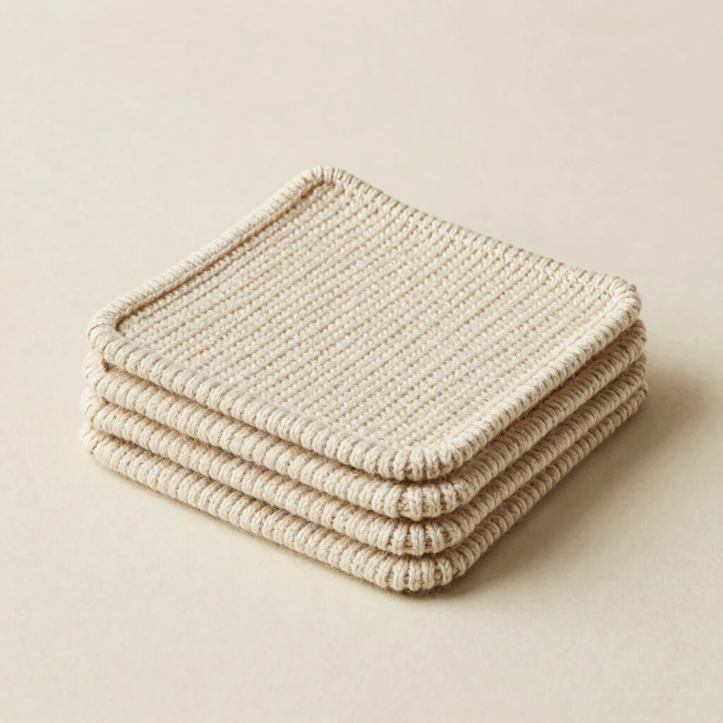 Everyday Knit Coasters